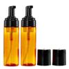 2 Pcs 100ml 3.3oz Empty Foam Pump Bottle Foaming Soap Pump Dispensers Travel Soap Bottle Travel Foaming Dispensers Plastic Foam Dispenser Bottle Cosmetic Container for Hand Soap Shampoo Body Wash view 1