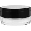Beaupretty Loose Container Empty Makeup Case with Puff Mirror for Travel Home Black view 1