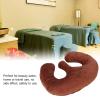 Dioche Beauty Salon Support Pillow SPA Massage Chest Pillow Cushion for Massage Tables to Alleviating Treatment Strain (Dark Coffee) view 3