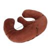Dioche Beauty Salon Support Pillow SPA Massage Chest Pillow Cushion for Massage Tables to Alleviating Treatment Strain (Dark Coffee) view 4