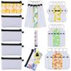 25 Pieces Lipstick Holder Keychains, DIY Sublimation Blanks Chapstick Holder Keychains Lip Holder Keychain Lip Balm Holder Keychain for Women Men view 1