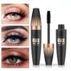 4D Silk Fiber Lash Mascara Black -5x Natural Volume & Length Liquid black Mascara with Fiber Extensions for Thickening, Waterproof & Smudge-proof Full and Soft Lashes (1) view 2