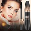 4D Silk Fiber Lash Mascara Black -5x Natural Volume & Length Liquid black Mascara with Fiber Extensions for Thickening, Waterproof & Smudge-proof Full and Soft Lashes (1) view 3
