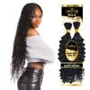 Sensationnel Empire Bulk Braiding  Water Wave Human Hair Braids for Knotless Boho Box or Curly Loosewave Styles 1 pack (18 inch, 1B OFFBLACK) view 1
