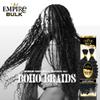 Sensationnel Empire Bulk Braiding  Water Wave Human Hair Braids for Knotless Boho Box or Curly Loosewave Styles 1 pack (18 inch, 1B OFFBLACK) view 4
