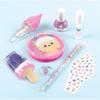 Make It Real: Candy Shop Cosmetic Set - 9 pcs, Vanilla & Strawberry Scented Cosmetics, Ice-Cream Shaped Glosses, Beauty Kit, Tweens, Girls & Kids Ages 8+ view 2
