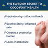 Nordic Care Foot Cream & Body Lotion - Intensive Repair 1 Body Lotion (3oz) & 2 Foot Cream (6oz) with Urea & Macadamia Oil for Cracked Heels & Dry Skin, Provide Hydration & Prevent Cracking view 2