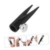 FRCOLOR 10pcs Makeup Pencil Sharpener Dual-Sided Eyeliner and Eyebrow Pencil Sharpener Shaped Slots Compact Manual for Beauty Enthusiasts view 4