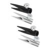 FRCOLOR 4pcs Chic Design Eyebrow Pencil Sharpener Makeup Eyeliner Sharpening Tool for Pencils view 1