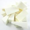 128 Beauty Makeup Blender Sponge Cosmetic Wedge Triangle Facial Applicator White Disposable Makeup Applicator Cosmetic Wedges Sponges for Foundation Apply Liquid, Cream, and Powder Cosmetics view 2