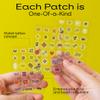 ZVYK Cute Pimple Patches for Face - Tattoo Style Hydrocolloid Acne Patches (Confidence Patch) with Star Designs (66 Cute Patches) - Vegan & Cruelty-Free view 4