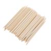 FOMIYES 300pcs Double-headed Nail Sticks for Manicure Natural Wooden Cuticle Remover Tools Professional Nail Care Accessories Easy to Use for view 1