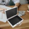 Alipis Portable Aluminum Alloy Medicine Storage Box Handle Multi-purpose Lightweight Case for Home Office and Travel for Organizing Medical Supplies and Makeup Tools view 4