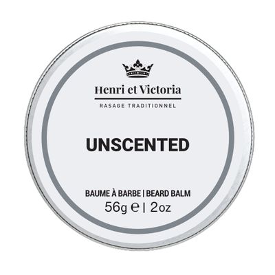 Beard Balm For Men - Moisturizing, Non-Greasy Beard Softener, Soothes, Nourish Beard and Skin, Prevents Dryness, Flaking, Dandruff, Skin Irritation, Ingrown Hairs, Handmade Beard Balm - Unscented 56g