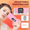 CENYEDA Digital Roll On Wax Kit,Honey Thermostatic Roller Waxing Kit for Sensitive Skin, Depilatory Soft Wax Warmer with 2 Cartridge Refill 10 Wax-removing wipes and 100pcs Wax Strips view 2