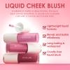 FOCALLURE Silky Cream Liquid Blush,Leaving a Matte Dewy Makeup Look,Easy to Apply and Create a Natural Flush,Long Lasting and Lightweight Cheek Blush Face Makeup,BABY DOLL view 4