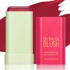 BEFIVECOK Blush Stick for Cheeks - Cream Makeup Blush Wand, Solid Moisturizer Stick for Cheeks Tint, Natural Blendable Waterproof Korean Matte Long-Lasting Smooth Blushes (#02 Hot Red) view 1