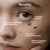 Cute Pimple Patches for Face  Tattoo Style Hydrocolloid Acne Patches (Confidence Patch Set) with Star Designs (66 Cute Patches) with a Tin Case  Vegan & Cruelty-Free view 3