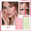 BEFIVECOK Blush Stick for Cheeks - Cream Makeup Blush Wand, Solid Moisturizer Stick for Cheeks Tint, Natural Blendable Waterproof Korean Matte Long-Lasting Smooth Blushes (#01 Shy Pink) view 2