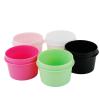 50ML 12Pcs Empty Slime Containers Wide-Mouth Plastic Facial Mask Container with Inner Liners and Dome Lids DIY Slime Making or Travel Storage MakeUp(Rosered) view 4