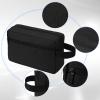 4 Pcs Toiletry Bag Water Resistant Shaving Toiletry Travel Cosmetic Bag for Men Portable Storage for Women Makeup Pouch Organizer with Large Capacity for Toiletries(Black,Plain) view 2