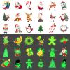 216 Styles Christmas Party Favors, 20 Sheets Christmas Decoration Christmas Luminous Tattoos Temporary, Glitter Tattoos Christmas Treats Christmas Party Favors Stocking Stuffers for Kids, Teenage Girl view 1