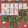 216 Styles Christmas Party Favors, 20 Sheets Christmas Decoration Christmas Luminous Tattoos Temporary, Glitter Tattoos Christmas Treats Christmas Party Favors Stocking Stuffers for Kids, Teenage Girl view 2