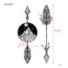 100Pcs Stone Arrow Waterproof Temporary Tattoos For Men Stone Age Tatuajes Temporary Tattoo Arm Tatoo Sleeve Flash Tattoo view 3