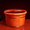 Katzowen Foot Soak Oak Foot Bath Barrel, 25cm High Solid Wood Footbath Household Wooden Foot Tub Smooth and Delicate Pedicure Barrels with Lid Foot Spa Household Wash Ba view 4