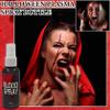 2 Pcs Fake Blood Spray,2.46 oz Fake Blood Makeup,Halloween Liquid Fake Blood Washable Splatter Sfx Makeup Kit,Suitable for Clothes Zombie Vampire Halloween Makeup Kit view 2