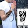 12X19Cm Waterproof Temporary Tattoos Sun Warrior Flash Tattoo Sticker Power Tribe Tatoo Diy Arm Tattoo Woman Men view 3