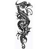 15 * 45Cm Large Dragon Temporary Tattoo Stickers Sexy Products Men Arm Leg Transfer Tattoo Waterproof Tatuagem Temporaria view 1