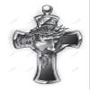 Waterproof Temporary Tattoo Sticker Jesus Black Cross Flash Tatoo Tatto Arm Leg Back Body Art For Women Men view 3