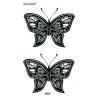 Black Waterproof Temporary Tattoos Men Tatoo Temporary Sticker Body Arts Flash Tattoo Tatouage Temporaire Henna Tattoo view 2