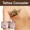 Tattoo Cover Up,Waterproof Invisible Concealer Body Leg Bruise Stretch Scar Dark Spots Vitiligo Skin Makeup Waterproof,Professional Long Lasting Tattoo Cover Up Suitable for Men and Women,2 Pcs Color view 3