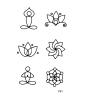 2 Styles Cute Little People Little Flower Tatoo Waterproof Temporary Tattoo Sticker Henna Tattoos Men Tattoo Sleeves view 2
