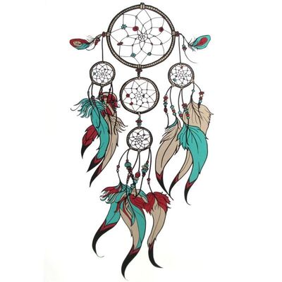 15 * 21 Temporary Tattoo Stickers Feather Kids Tattoo Decals Body Art Waterproof Paper Taty Tatoo Stickers For Arm
