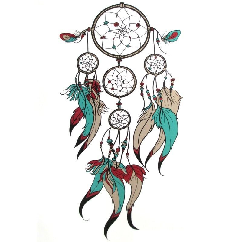 15 * 21 Temporary Tattoo Stickers Feather Kids Tattoo Decals Body Art Waterproof Paper Taty Tatoo Stickers For Arm