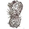 15 * 21Cm 3D Dead Roses Biochemical Temporary Tattoo Sticker Worm Tattoo Sticker Sex Products Waterproof Flash Tattoos view 2