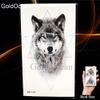 10.5X6Cm Women Tattoo Stickers Pentagram Peak Men Temporary Tattoo Grove Body Art Painting Waterproof Tatto Black Interstellar view 3