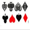 10Pcs Poker Spades Hearts Waterproof Temporary Tattoos Sticker Tattoos Tattoo For Woman view 2