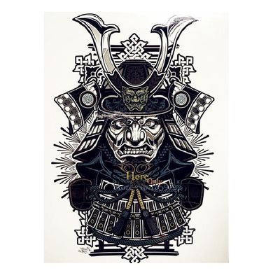 1Pc Indian God Patron Saint Black Temporary Removable Tattoo Men Body Art Arm Sleeve Tattoo Sticker Hhb194 Indian Warrior Knight