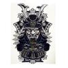 1Pc Indian God Patron Saint Black Temporary Removable Tattoo Men Body Art Arm Sleeve Tattoo Sticker Hhb194 Indian Warrior Knight view 1