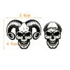 Skeleton Waterproof Temporary Tattoo Sticker Tattoo Tatuagem Devil Tatoo Sleeves Skull Henna Tattoo Sticker view 3