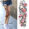3D Watercolor Fox Rabbit Watercolor Tattoo Wolf Women Full Legs Temporary Tattoo Stickers Men Shoulder Flash Tatoos view 4