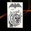 1Pc Sexy Body Art Black Blue Hexagon Tattoo Man Women Temporary Tattoo Cover Scar Waterproof Tattoos Arm Neck view 2