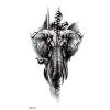 10Styles Skull/Elephant/Tiger/Lion Waterproof Temporary Tattoos Men Henna Tatoo Stickers Tattoo Body Art Tattoos view 4
