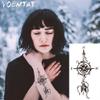 1Pc Sexy Lace White Large Flower Henna Temporary Tattoo Black Mehndi Style Waterproof Tattoo Sticker view 4