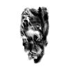 12Styles Tiger King/Lion/Wolf Waterproof Temporary Tattoos Men Flash Tatoo Stickers Tattoo Body Art Henna Tattoos view 1
