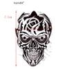 200Pcs Skull Head Waterproof Temporary Tattoos Men Flash Tattoo Sticker Tatoo Sleeves Tatto view 3